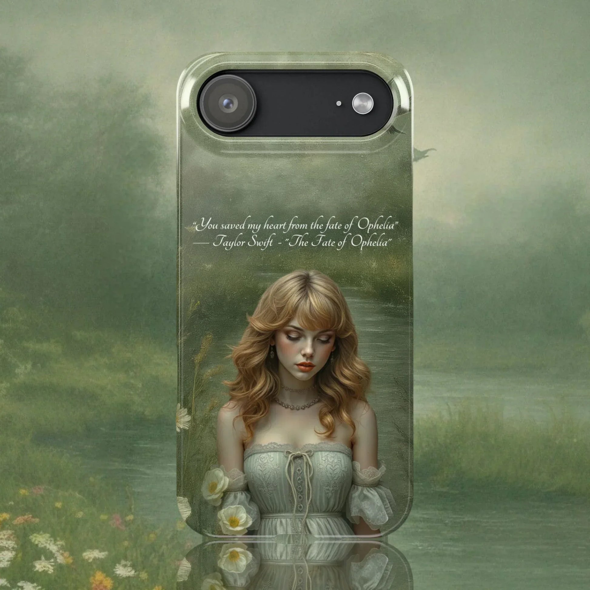 "Melancholic Ophelia" Phone Case for iPhone 11-17 - KARARMDESIGN