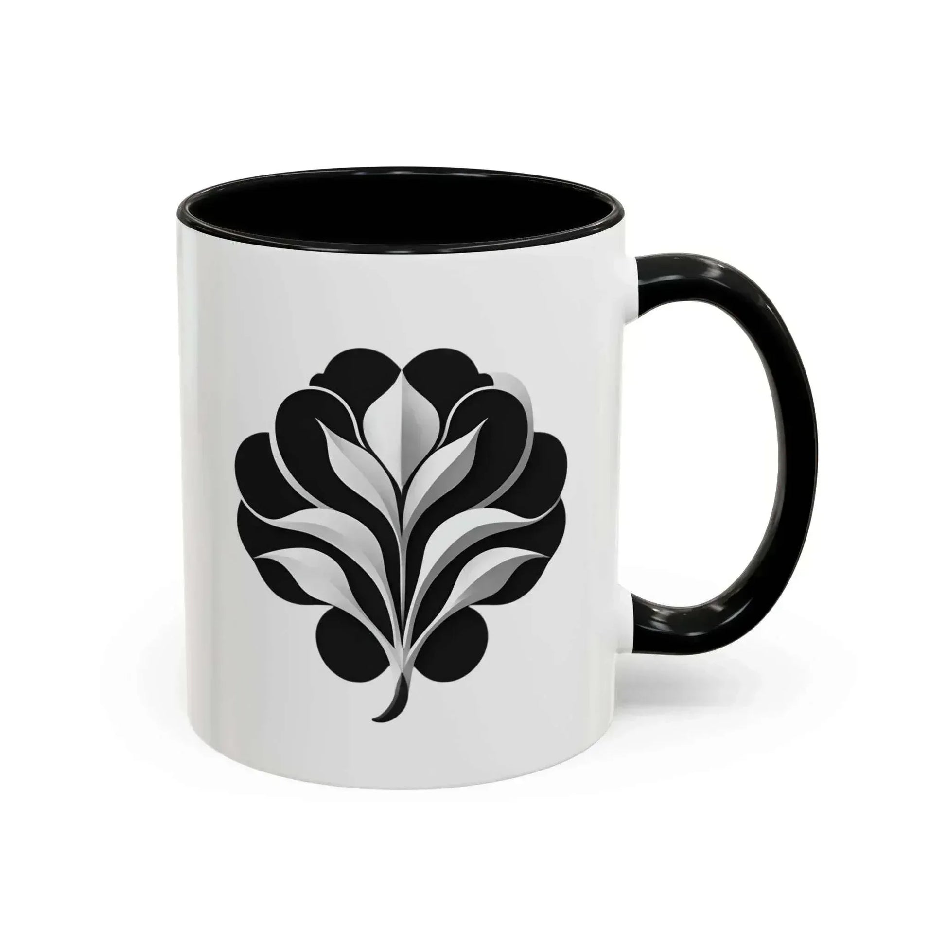 Shadow Bloom Mug 11oz – Premium Ceramic Coffee Mug - KARARMDESIGN
