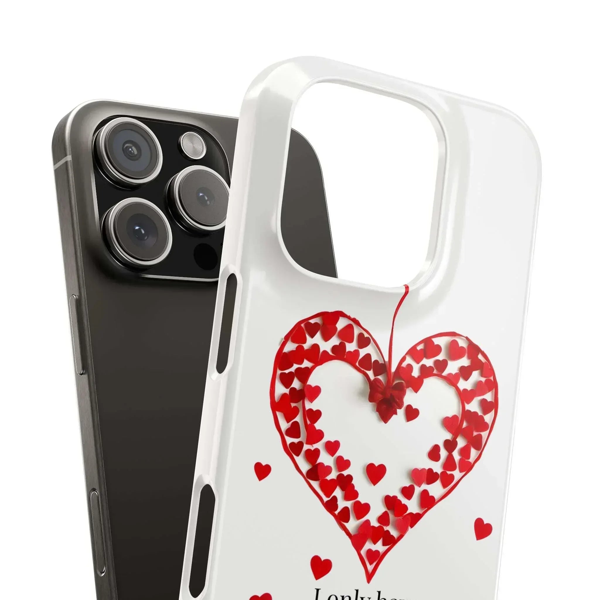 I Only Have Eyes for You – Romantic Phone Case for iPhone 11-17 - KARARMDESIGN